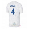 Maglia ufficiale Francia Raphael Varane 4 Trasferta Mondiali 2022 per Uomo